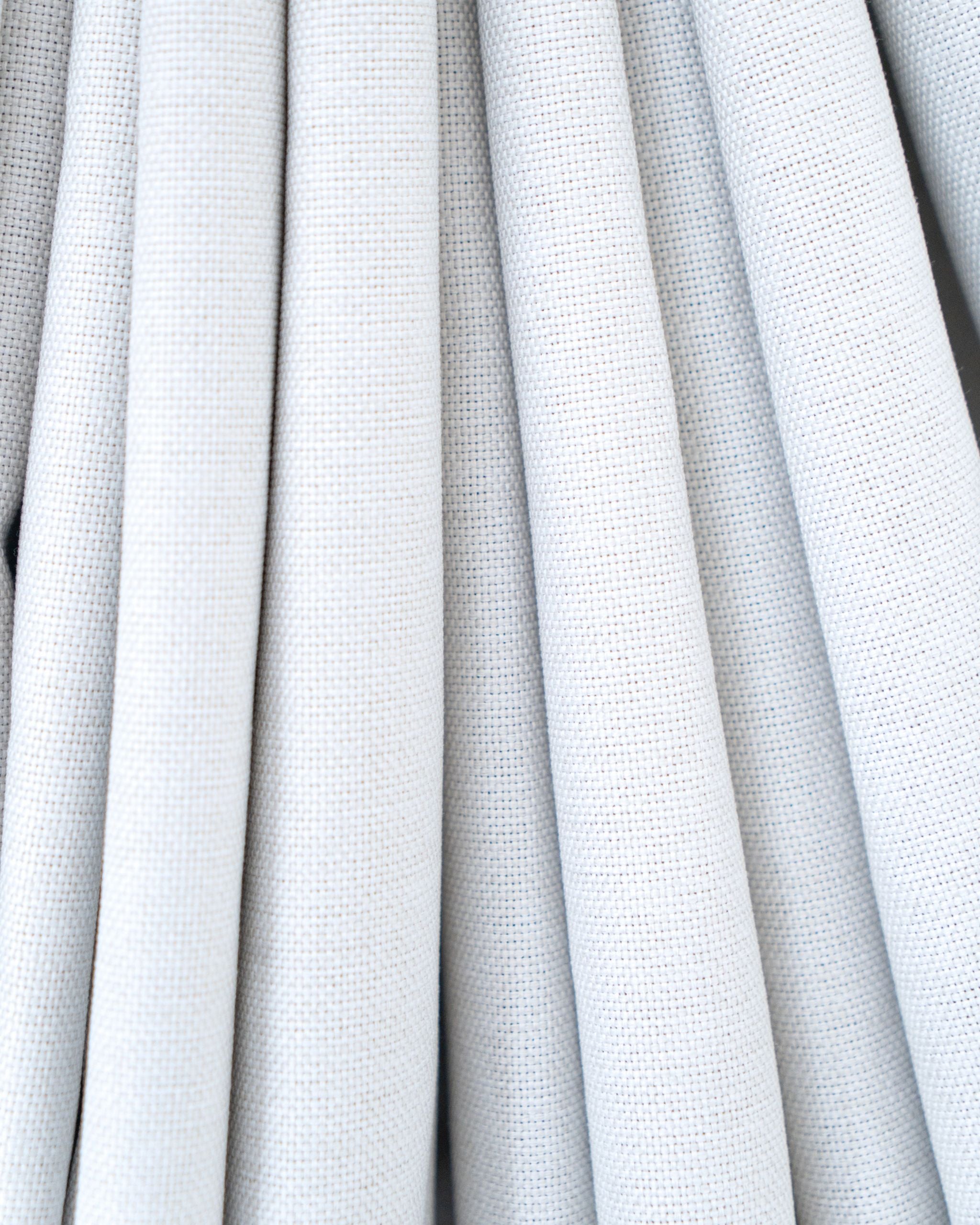 White Linen Curtain