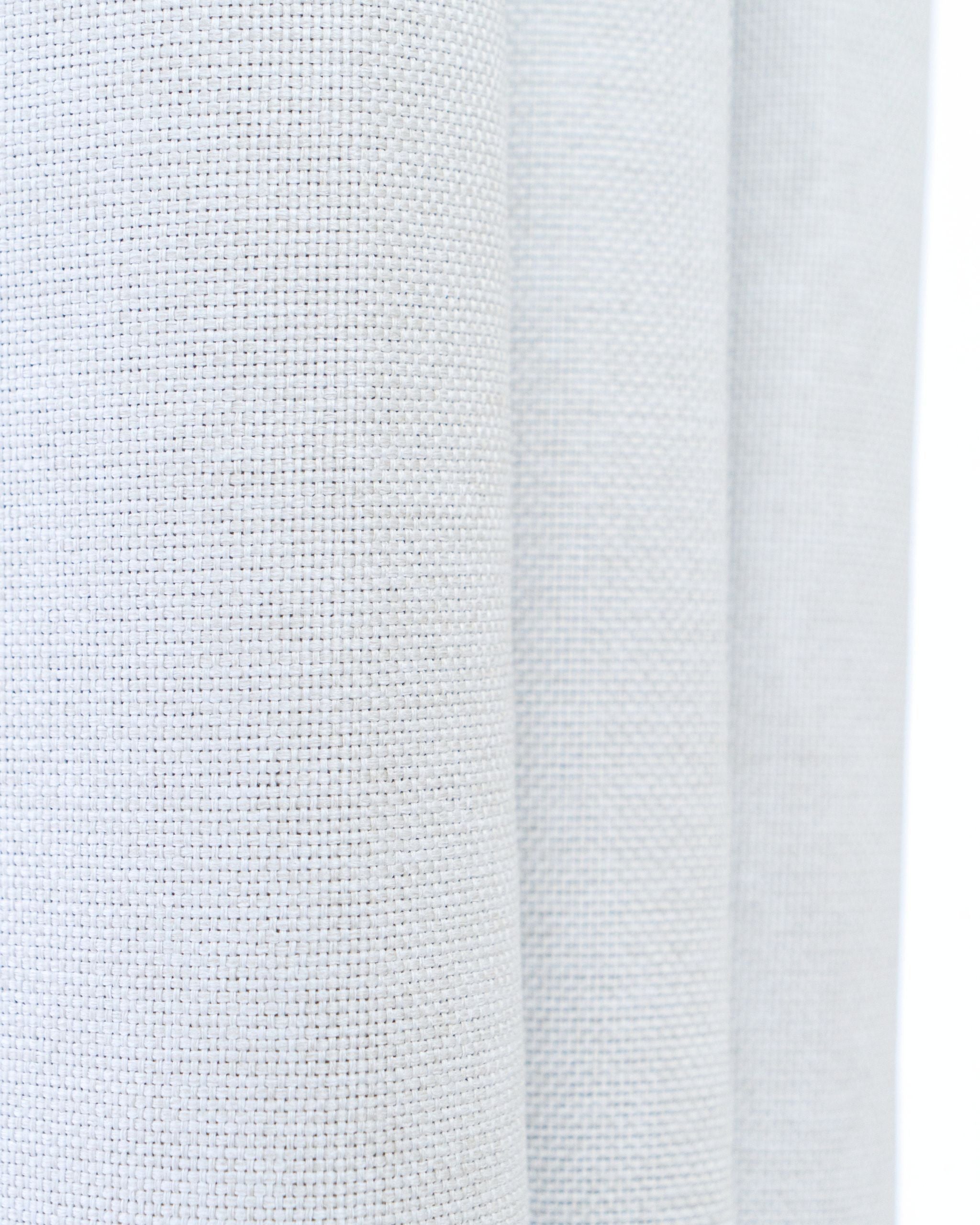 White Linen Curtain