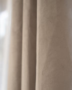 Champagne Velvet Curtain