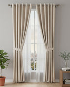 Champagne Velvet Curtain