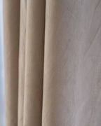 Champagne Velvet Curtain