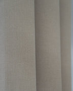 Beige Signature Weave Curtain