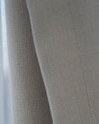 Beige Signature Weave Curtain
