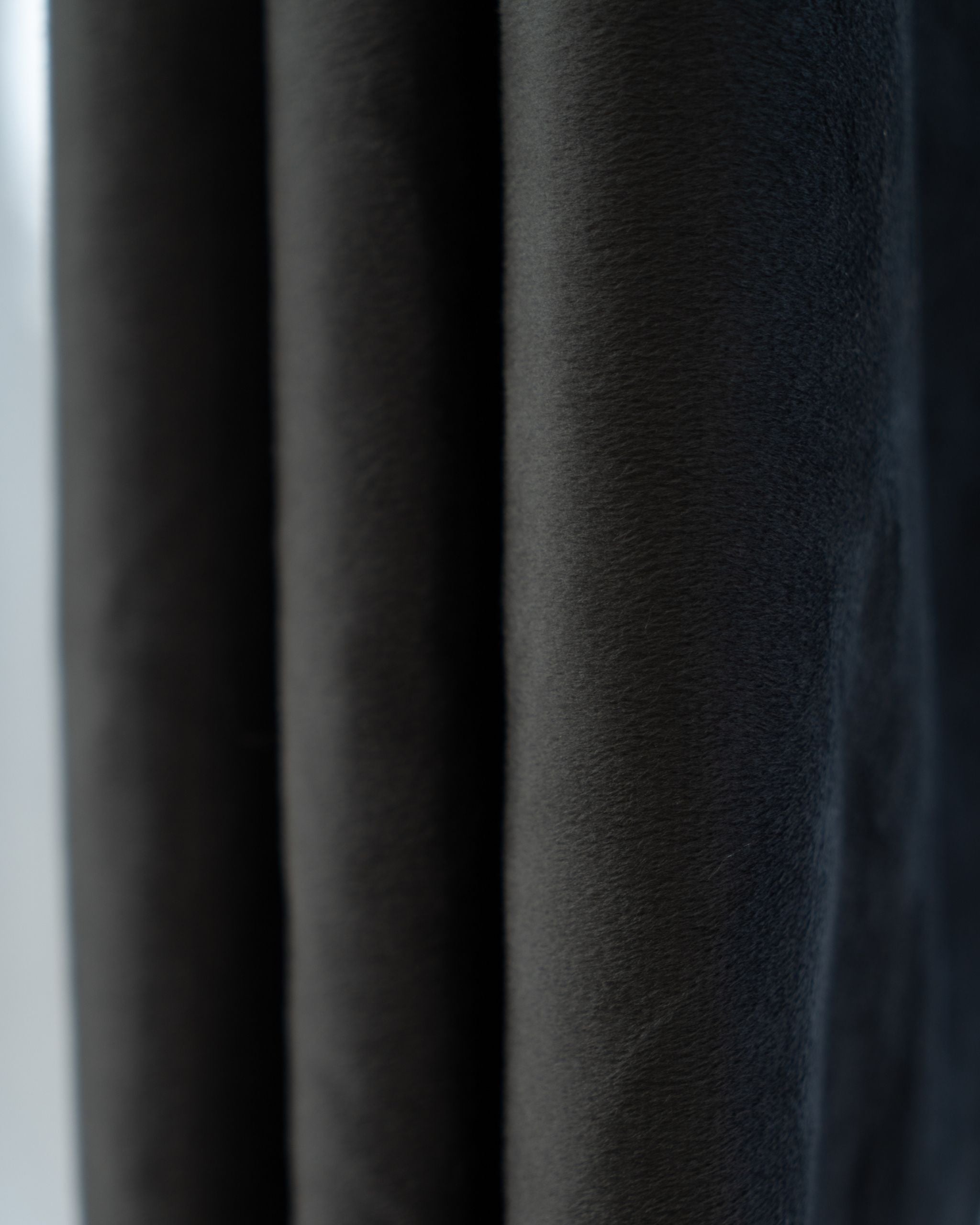 Slate Velvet Curtain